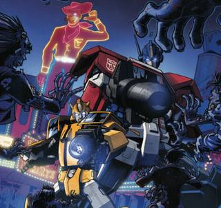 Illustration for article titled An exclusive look at Transformers: Infestation, IDW's robots vs. zombies miniseries